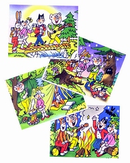 4 pohlednice