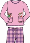 Dětské pyžamo růžové